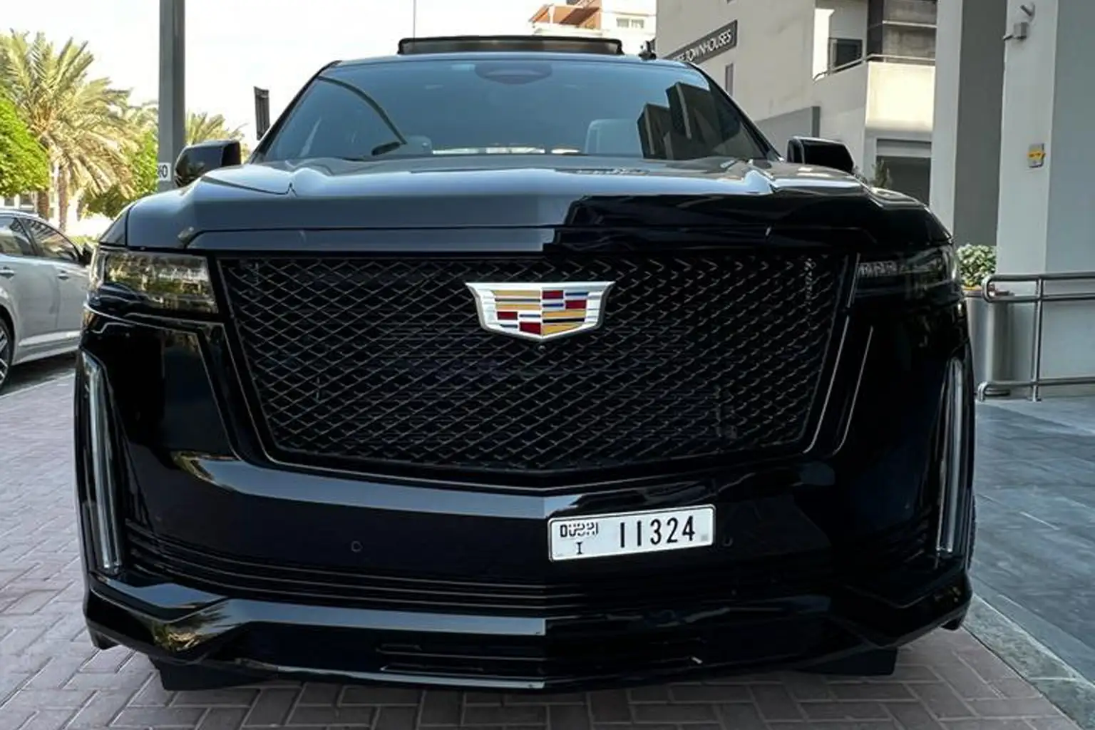 Cadillac Escalade White Interior